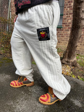 Load image into Gallery viewer, Jesus Stripes Sweatpants (Grey)
